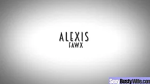 Alexis Fawx's busty housewife sex scene in HD