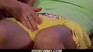 Lesbian mom cheats on her husband with a young girl
